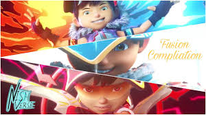Boboiboy and his friends must protect his elemental powers from an ancient villain seeking to regain control and wreak cosmic havoc. Boboiboy Movie 2 Elemental Fusion Compliation Terminate Panda Eyes Highscore Youtube