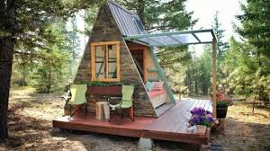 If you are intent on saving as much interior space as possible, consider using 1 1/2″ steel studs. This Tiny A Frame Cabin Took 3 Weeks To Build And Cost Just 700 Tiny Houses