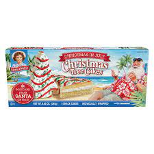 For the 3rd day before christmas we are making these cute little debbie inspired cakes! Where To Find Little Debbie S Christmas In July Cakes This Summer