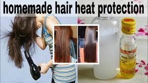 How To Make Hair Heat Protection At Home Diy Heat Protectant Hair Spray Youtube