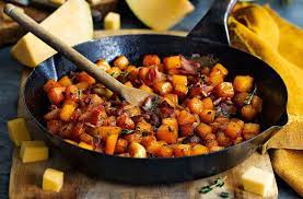 Sweet And Sour Swede With Bacon | Tesco Real Food
