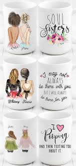 Best Birthday Gift For Female Bestie Personalized Best Friends Mug For This Christmas Friendship Gift Birthday Gifts For Sister Gifts For Female Friends Birthday Gifts For Best Friend