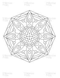 Printable Mandala Coloring Page Mandala Coloring Books Mandala Coloring Mandala Coloring Pages