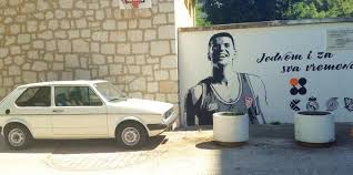 Following a meeting with the croatian. Drazen Petrovic S 1983 Vw Golf Parked Again At His Home In Sibenik Croatia Week