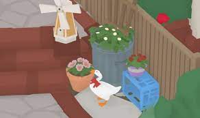 Untitled Goose Game Back Gardens To Do Record How One Can Do The Washing Gown Up The Bust And Make The Person Go Barefoot