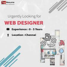 Web Designer Job Opening Job Posting Job Hunting