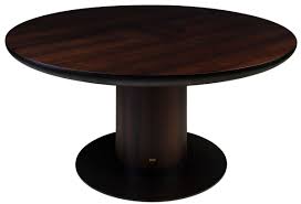 Round tables are perfect for corners and other tight spaces. Casa Padrino Luxury Eucalyptus Veneer Dining Table Dark Brown O 150 X H 76 Cm Round Kitchen Table Solid Wood Dining Room Table Luxury Dining Room Furniture