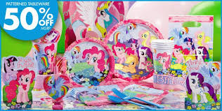 My Little Pony Party Supplies Basic Party Kit Party City Pony Birthday My Little Pony Birthday Little Pony Party
