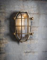 Large Oval Industrial Wall Light The Forest Co