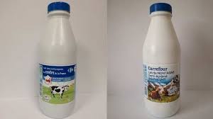 Rappel De Produit Des Bouteilles De Lait De Marque Carrefour Contaminees Au Plastique Actu En 2020 Bouteille De Lait Bouteille Lait