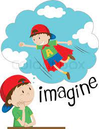 Browse imagine pictures, photos, images, gifs, and videos on photobucket Boy Imagining Being Superhero Stock Vector Colourbox