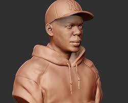 👤 Cormega Bust 3D print model・ STL File for ・Cults