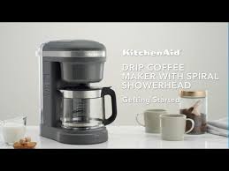 Warming drawer gives you the versatility of an oven, bread maker and slow cooker in one add versatility to your kitchen with thisadd versatility to your kitchen with this architect series ii warming drawer. Getting Started With The Kitchenaid Drip Coffee Maker Youtube