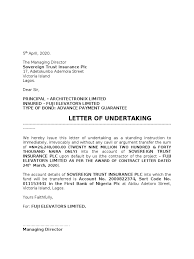 The letter of undertaking under gst is an agreement between the applicant of letter of undertaking and the government of india. Letter Of Undertaking 1 1 Docx