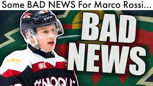 After being off the ice for nearly four months, top minnesota wild prospect marco rossi opened up about his health. Terrible News For Marco Rossi Big Injury Rumors Top Minnesota Wild Draft Prospect Talk 2021 Youtube