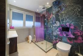 Wall And Deco Wet System Tapeten Fur Ihr Luxusbad Badezimmer Tapete Luxusbad Granit Dusche