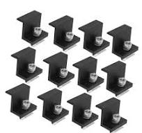 Amazon.com : PV Solar Panel Z End Clamp, Aluminum Alloy ...