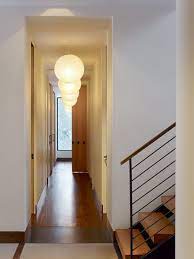 Modern Hall By John Maniscalco Architecture Narrow Hallway Decorating Hallway Lighting Modern Hallway