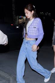 Blackpink Jennie Fashion Purple Cardigan Kpopfashion Find Blackpink Clothes Kpop Sweaters Kpop Cardigans For Korean Fashion Fashion Inspo Outfits Fashion