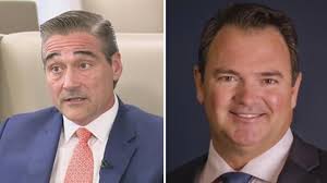 Democrat Sean Teare and Republican Dan Simons face off in Harris County  district attorney race