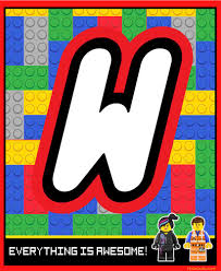 These elite model builders construct demonstration models for company events, large stores and the chain of legoland theme parks. Buchstabe Letter W Lego Letters Legos Lego Figures