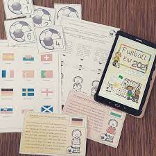 Klasse, die es cool finden, auch im mathematikunterricht mit aktuellen themen zu arbeiten. Werkstatt Zur Europameisterschaft 2021 Em Fussball Unterrichtsmaterial Im Fach Sport In 2021 Fussball Em Wissen Quiz Grundschule