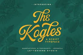 ✔️ customize your own preview on ffonts.net to make sure it`s the right one for your designs. The Kogles Script Typeface 488634 Script Font Bundles In 2020 Script Typeface Typeface Script