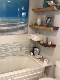 Live edge wood bathroom vanity. Bath