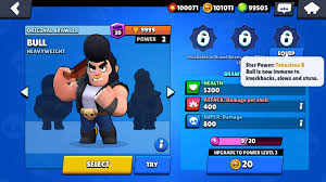 I absolutely think a brawler's spot in the meta affects their star power ranking too. Official Bull 3rd Star Power Brawlstars
