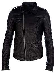Rick Owens Biker Jacket Farfetch Com Mens Lightweight Jacket Biker Jacket Jackets