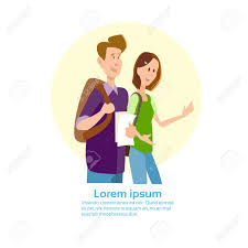Die wohnung entspricht von der lage, der raumaufteilung und der nähe zu den öffentlichen verkehrsmitteln genau meinen vorstellungen. Zwei Schuler Junge Und Madchen Universitat Bildung Schule Schuler Kommunikation Wohnung Vector Illustration Lizenzfrei Nutzbare Vektorgrafiken Clip Arts Illustrationen Image 62709234