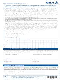 You can speak to us online or over the phone. Allianz Surrender Form Fill Online Printable Fillable Blank Pdffiller