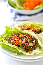 Healthy Asian Lettuce Wraps Recipe Lettuce Wrap Recipes Lettuce Wraps Healthy Healthy