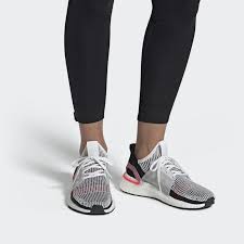 Black And White Ultra Boost 19 Ultraboost 19 Shoes Cloud White Core Black Grey F35282 Adidas Running Shoes Neutral Running Shoes Adidas Ultra Boost