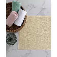 Toalla de suelo Petra Terry, color gris plomo (45 x 70 cm)