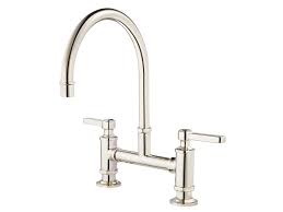 Browse a variety of unique bathroom faucets and fittings, wall and floor tiles, lights, mirrors as well as towels, shower curtains, stools, hampers, soaps and more. Pfister Port Haven Bridge Kitchen Faucet Polished Nickel