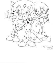 Sonic , tails, knuckles, metal sonic, eggpack. Sonic Coloring Pages 118 New Pictures Free Printable