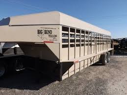24 Big Bend Bb0187 Cattle Trailers Stock Trailer Big Bend