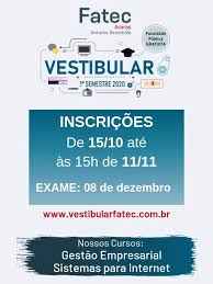 Foi divulgado o calendário do vestibular fatec 2º sem/18. Municipio De Araras Bem Vindo