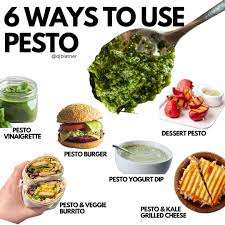 how to use pesto