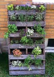 Maybe you would like to learn more about one of these? Diy Upcycled Wood Pallet Vertical Gardens Herb Garden Pallet Vertical Garden Diy Vertical Herb Garden