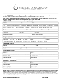The following is for facts about dental insurance: Fillable Online Patient Name Responsible Party Primary Insurance Secondary Fax Email Print Pdffiller