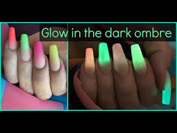 Orange Colored Ombre On Long Coffin Nails Nails Itzel Journal It is a really cool take on how creative you can be. orange colored ombre on long coffin