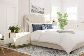 When you need bedroom layout ideas for rectangular rooms, don't forget about the angles. 2 Great Rectangular Bedroom Layout Ideas Modsy Blog