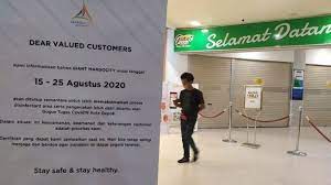 Namun kami menghimbau kepada pengunjung agar mematuhi protokol kesehatan dalam toko, kata diky. Tak Kuat Dengan Pandemi Covid 19 Giant Margo City Depok Bakal Tutup Suara Bogor