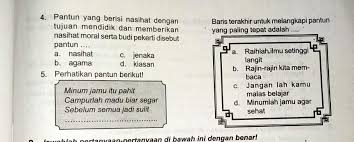 Plissno 1 31 Bunyi Akhir Sajak Pada Pantun Adalah A A A A Ab B B B Bc A B A Bd B A B A2 Setiap Brainly Co Id