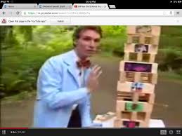 Bill Nye Using Jenga As A Metaphor For Biodiversity And Interdependence Https M Youtube Com Watch V Sfmlb9asr7w Science Guy Science Education Bill Nye