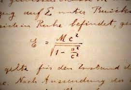 The First E Mc 2 Albert Einstein Einstein Theory Of Relativity