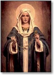 Mount Carmel Our Lady Of The Rosary Holy Mary Holy Rosary Praying The Rosary