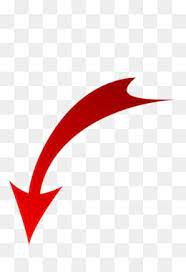 Game Arrow Red Arrow Down Png Red Arrow Curved Arrow Arrow Symbol